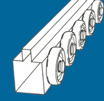 Single 2 inch Steel Wheel