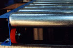 Rollerflo is a gravity flow roller conveyor.