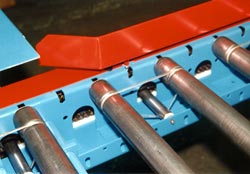Kornylak's TS Live Roller Conveyors are the leading edge in roller conveyors design.