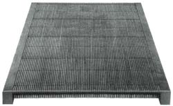 Special slotted screens made of stainless steel.
