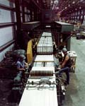 Foamboarder insulated panel manufacturing equipment.