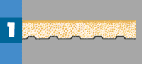 Single Skin forms a uniform layer of foam on any substrate. Foam can be self-skinning.