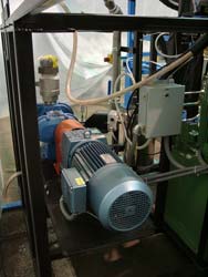 Chemical pump unit.