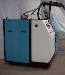 Removable panels and doors allow access to the console components.