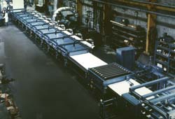Kornylak manufactures the Process Tunnel using a patented Fluid Film Processing to produce foam core panels.