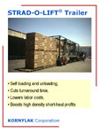 Kornylak’s Strad-O-Lift is a specialty vehicle for cargo hauling and material handling.