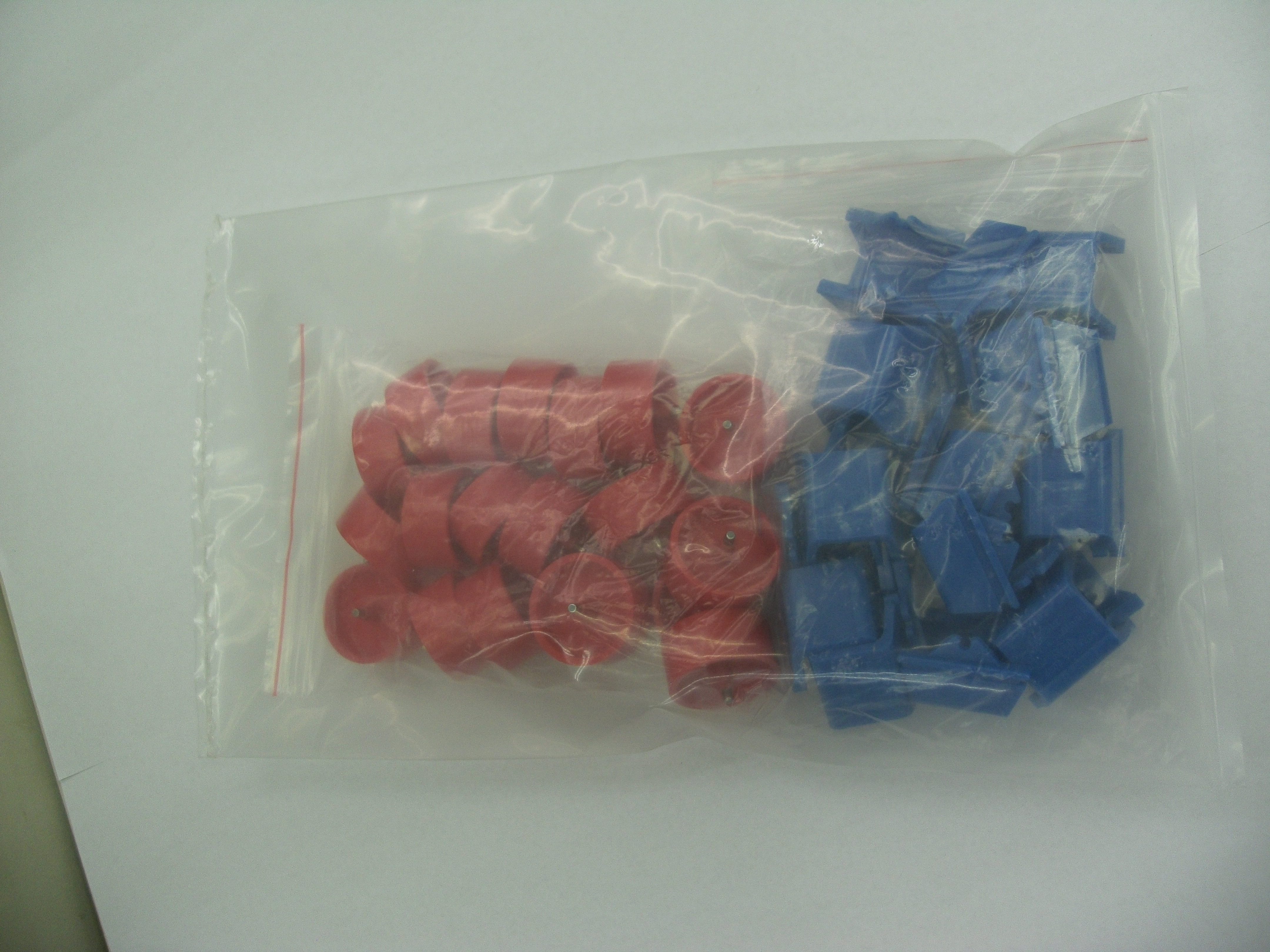 Mini-Wheel JXA114 red wheels and brackets set (JWA102 + JWA101). Click to enlarge.