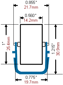White Wheel Dimensions