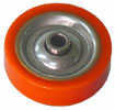 Palletflo was pioneered as the ultimate gravity flow conveyor wheel for live storage racks.