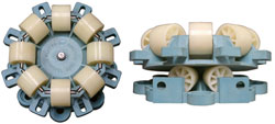 Heavy-duty Transdisc is used for multidirectional material handling applications.