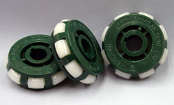 Transwheel plastic wheel, high impact, multi-directional, robot wheel