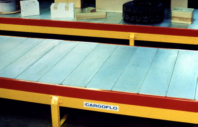 Cargoflo� is a heavy-duty version of the Armorbelt. This Cargoflo was designed for package handling at Federal Express.